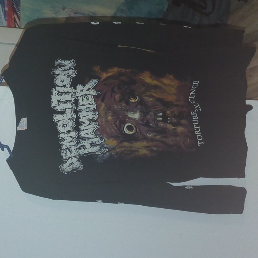 Demolition Hammer tortured existence long sleeve metal shirt